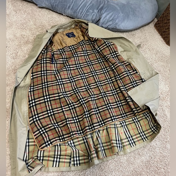 Burberry trench vintage coat usa medium 8 - Picture 7 of 16